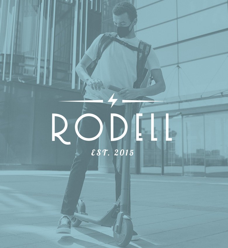 Logo design example on image